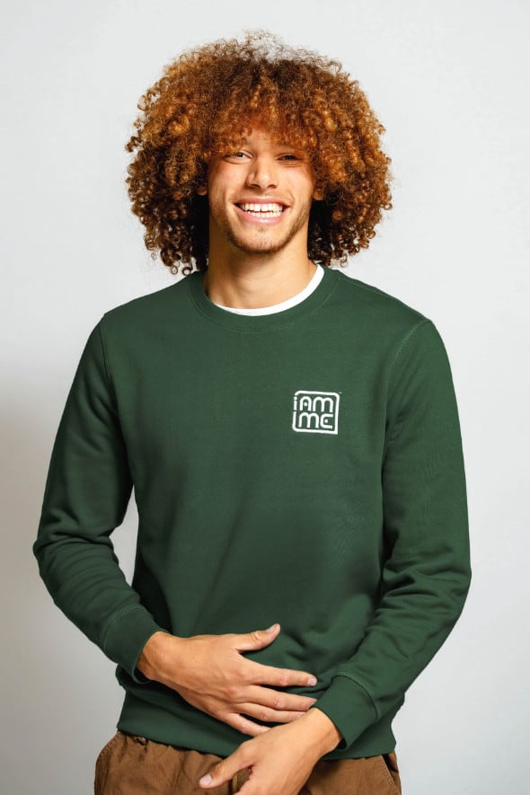 Organic crew deals neck sweatshirt